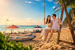 south bali tour, private tour pandawa beach, gwk statue uluwatu temple tour, bali beach tour