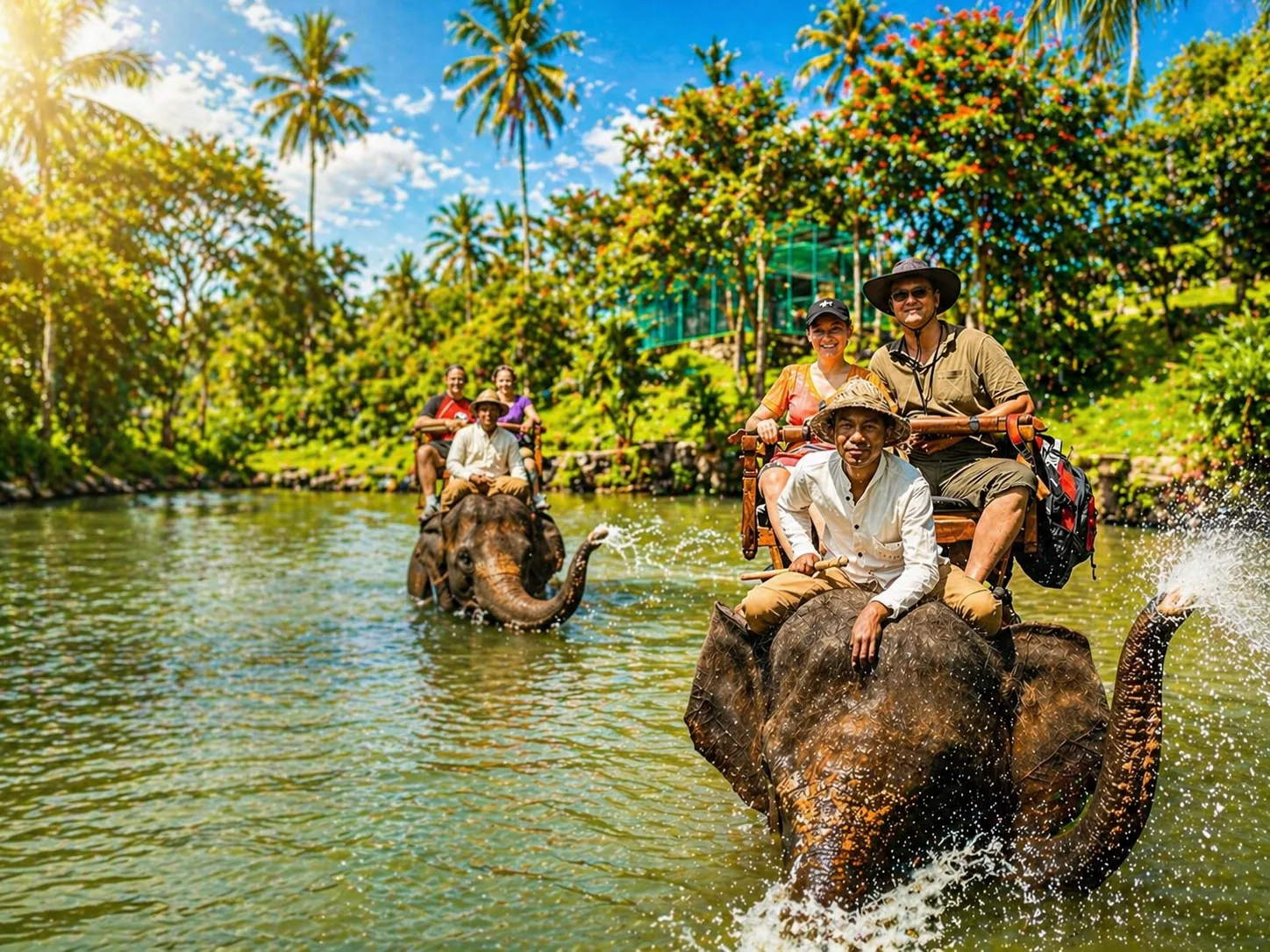 bali elephant tour